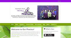 Desktop Screenshot of camillebaughmanmassage.com